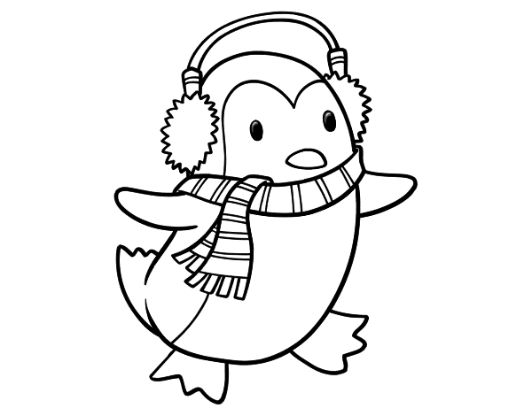 ぬりえページ: ペンギン (動物) #16980 - 無料の印刷可能なぬりえページ