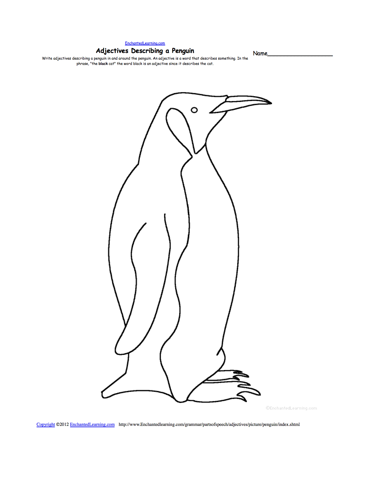 ぬりえページ: ペンギン (動物) #16988 - 無料の印刷可能なぬりえページ