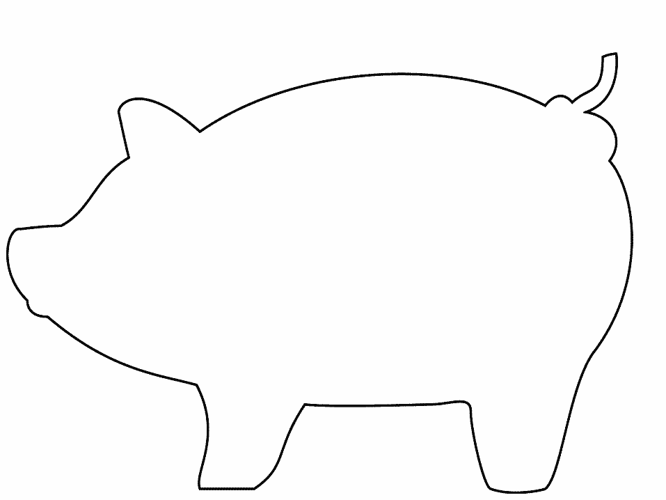ぬりえページ: 豚 (動物) #3664 - 無料の印刷可能なぬりえページ