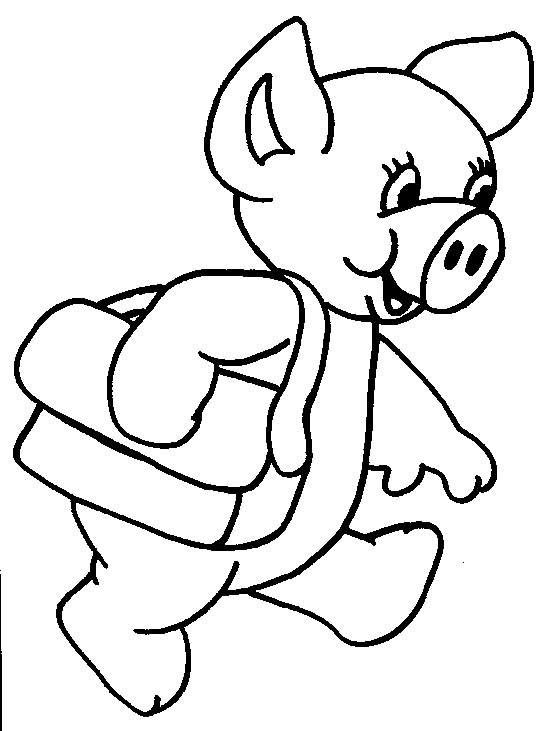 ぬりえページ: 豚 (動物) #3777 - 無料の印刷可能なぬりえページ