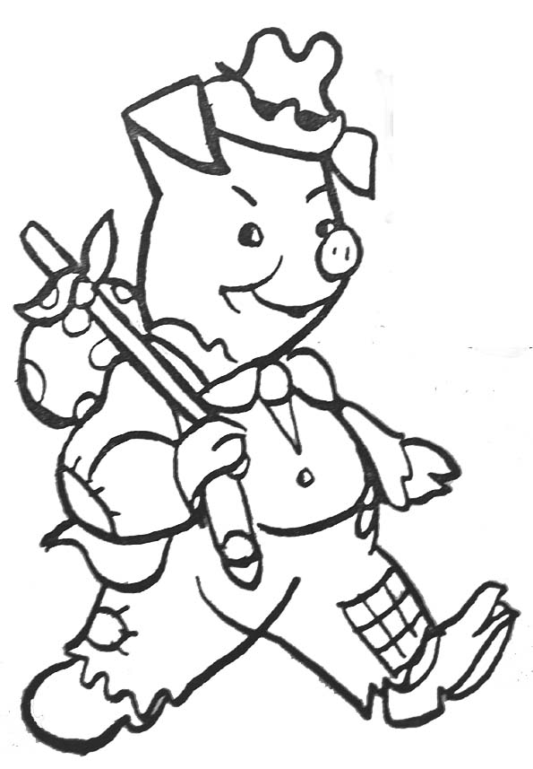 ぬりえページ: 豚肉 (動物) #17723 - 無料の印刷可能なぬりえページ