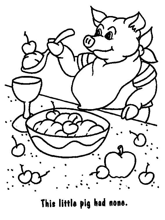 ぬりえページ: 豚肉 (動物) #17789 - 無料の印刷可能なぬりえページ