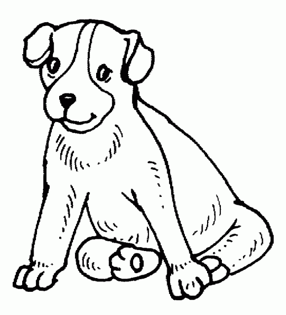 ぬりえページ: 子犬 (動物) #2938 - 無料の印刷可能なぬりえページ