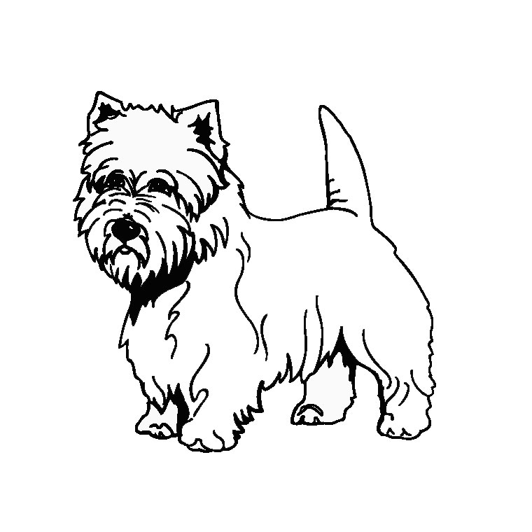 ぬりえページ: 子犬 (動物) #3065 - 無料の印刷可能なぬりえページ