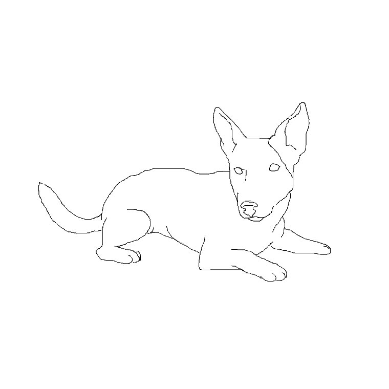 ぬりえページ: 子犬 (動物) #3069 - 無料の印刷可能なぬりえページ