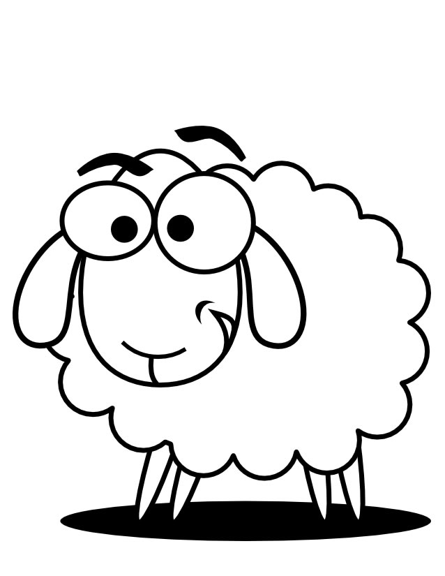 ぬりえページ: 羊 (動物) #11400 - 無料の印刷可能なぬりえページ