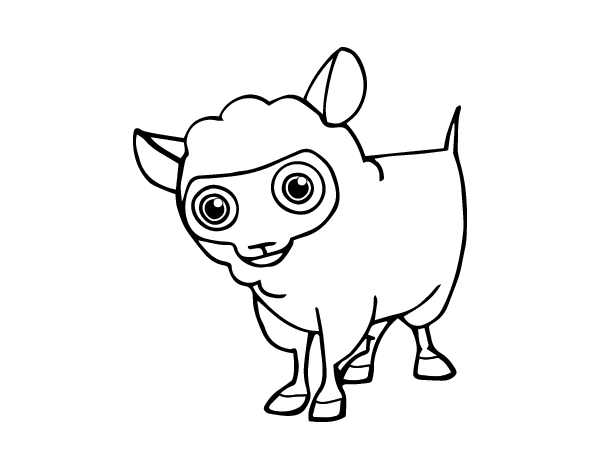 ぬりえページ: 羊 (動物) #11440 - 無料の印刷可能なぬりえページ