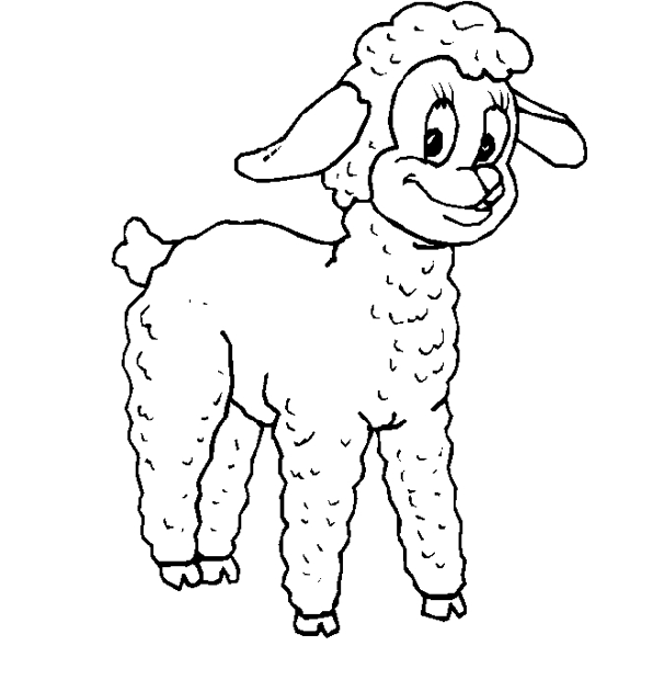 ぬりえページ: 羊 (動物) #11450 - 無料の印刷可能なぬりえページ