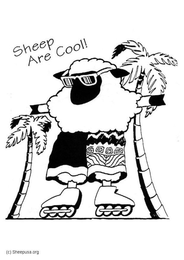 ぬりえページ: 羊 (動物) #11482 - 無料の印刷可能なぬりえページ