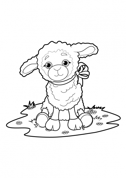 ぬりえページ: 羊 (動物) #11494 - 無料の印刷可能なぬりえページ