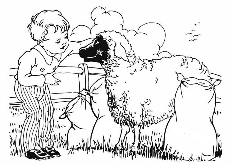 ぬりえページ: 羊 (動物) #11497 - 無料の印刷可能なぬりえページ