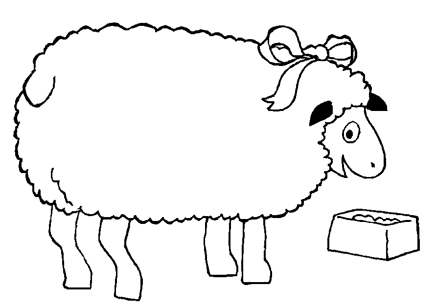 ぬりえページ: 羊 (動物) #11499 - 無料の印刷可能なぬりえページ