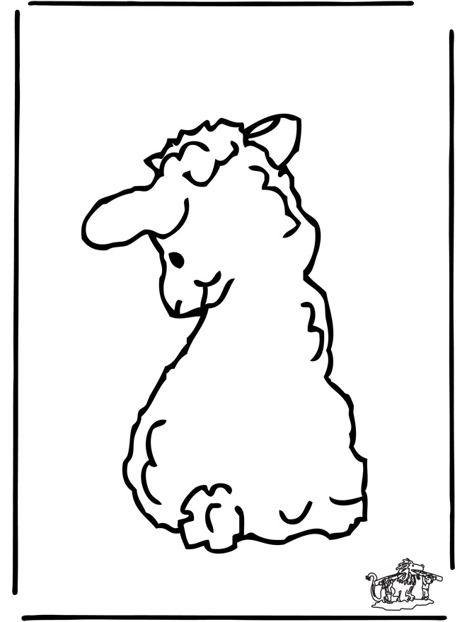 ぬりえページ: 羊 (動物) #11512 - 無料の印刷可能なぬりえページ