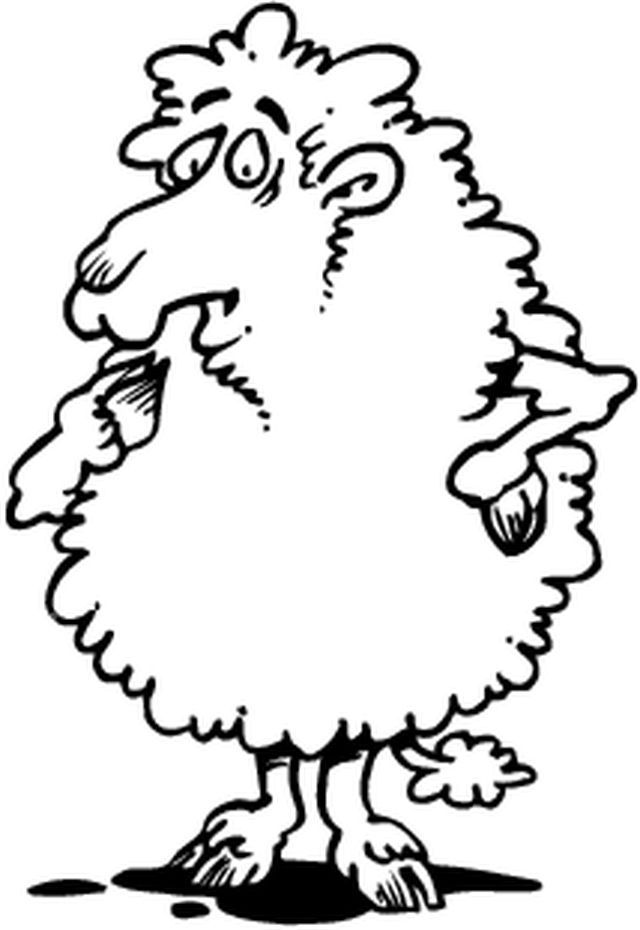 ぬりえページ: 羊 (動物) #11572 - 無料の印刷可能なぬりえページ