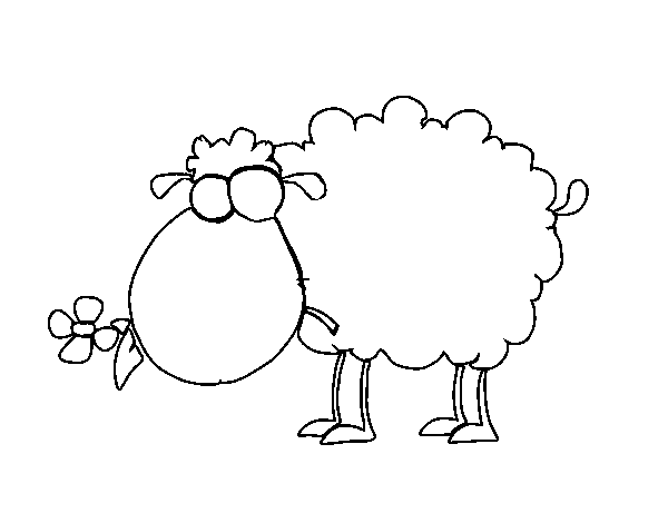 ぬりえページ: 羊 (動物) #11581 - 無料の印刷可能なぬりえページ