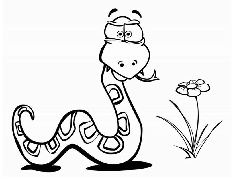 ぬりえページ: 蛇 (動物) #14356 - 無料の印刷可能なぬりえページ