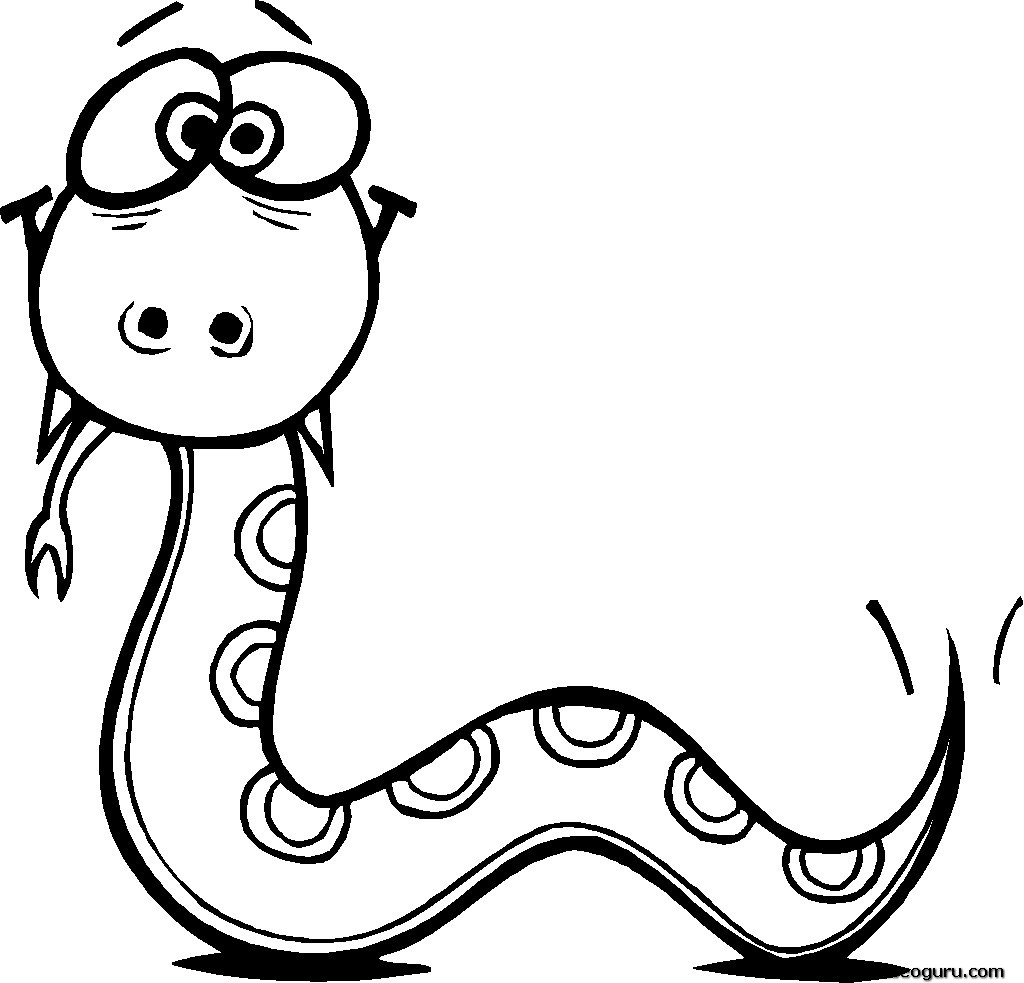 ぬりえページ: 蛇 (動物) #14363 - 無料の印刷可能なぬりえページ