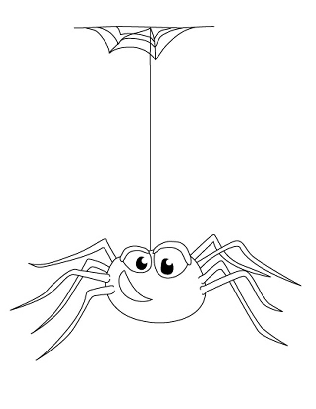 ぬりえページ: クモ (動物) #575 - 無料の印刷可能なぬりえページ