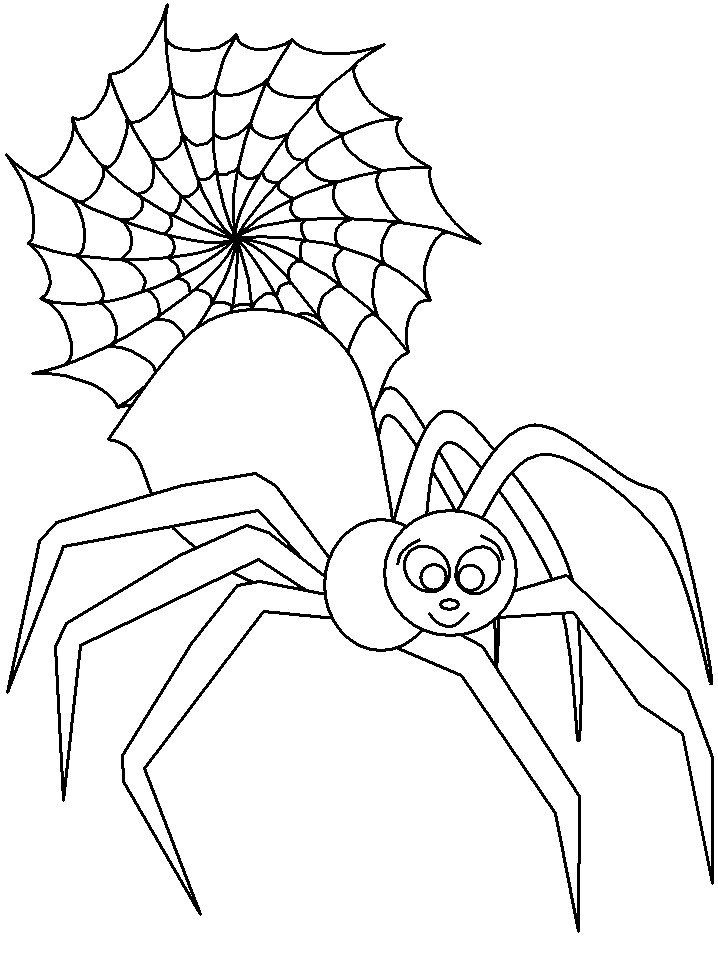ぬりえページ: クモ (動物) #630 - 無料の印刷可能なぬりえページ