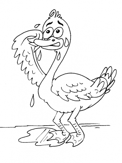 ぬりえページ: 白鳥 (動物) #5001 - 無料の印刷可能なぬりえページ
