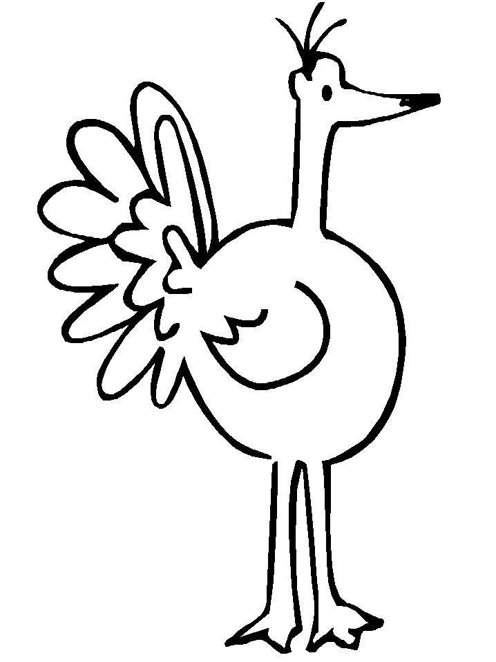 ぬりえページ: 七面鳥 (動物) #5372 - 無料の印刷可能なぬりえページ
