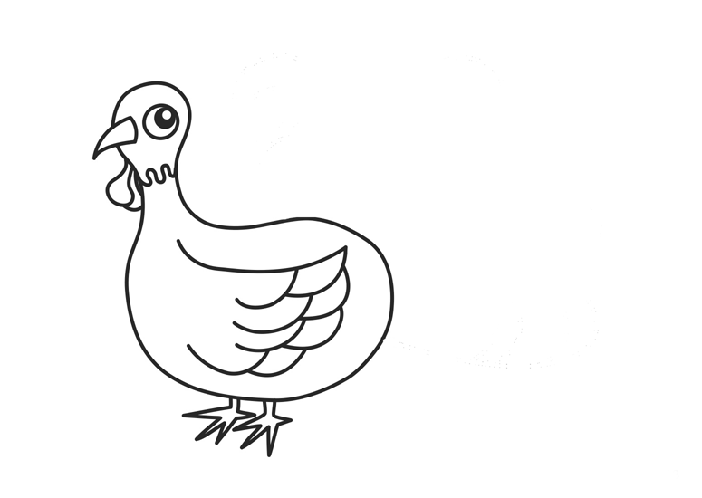 ぬりえページ: 七面鳥 (動物) #5459 - 無料の印刷可能なぬりえページ