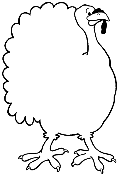ぬりえページ: 七面鳥 (動物) #5470 - 無料の印刷可能なぬりえページ