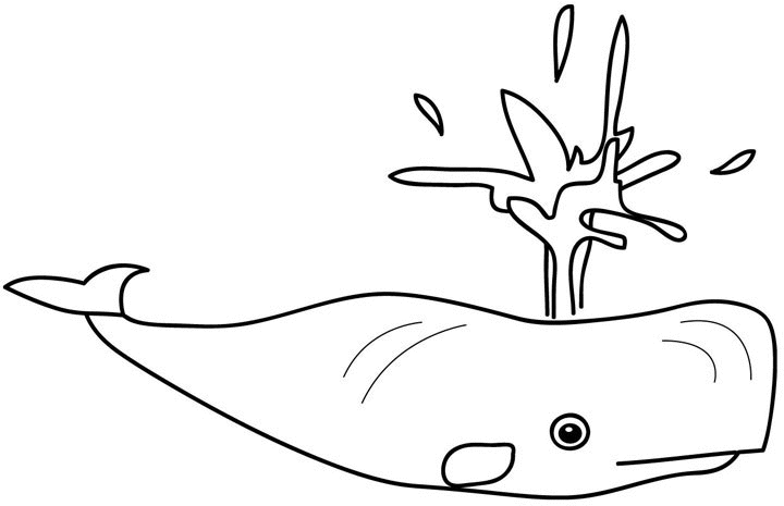 ぬりえページ: 鯨 (動物) #908 - 無料の印刷可能なぬりえページ