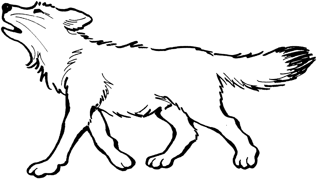 ぬりえページ: 狼 (動物) #10456 - 無料の印刷可能なぬりえページ