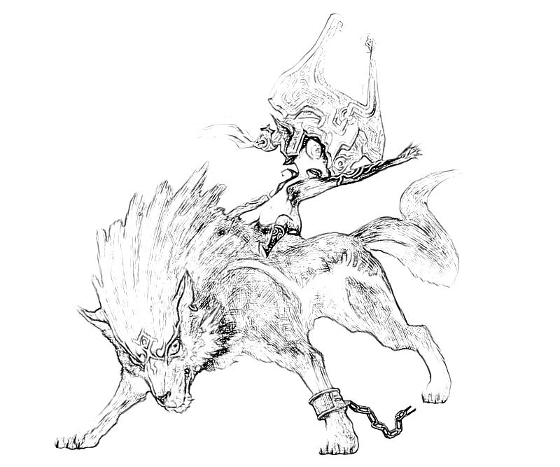 ぬりえページ: 狼 (動物) #10623 - 無料の印刷可能なぬりえページ