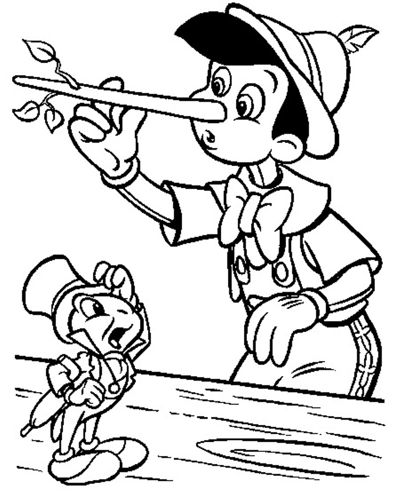 ぬりえページ: ピノキオ (アニメ映画) #132252 - 無料の印刷可能なぬりえページ