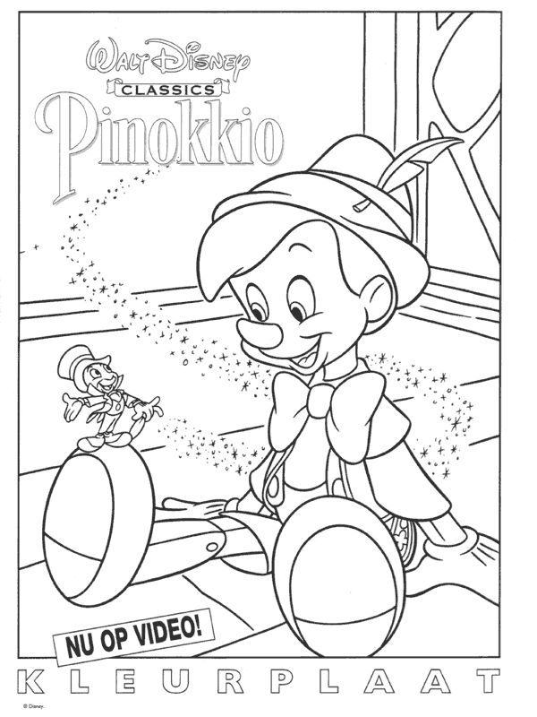 ぬりえページ: ピノキオ (アニメ映画) #132279 - 無料の印刷可能なぬりえページ