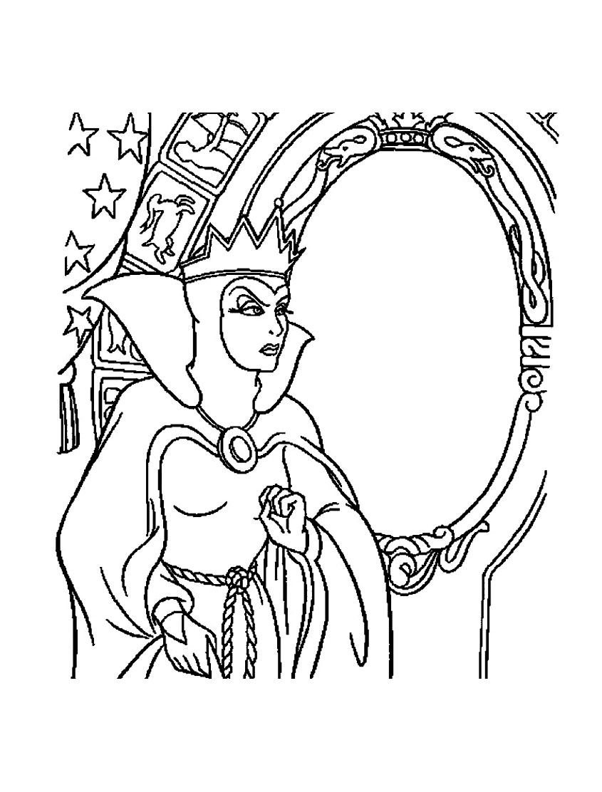 ぬりえページ: 白雪姫と七人のこびと (アニメ映画) #133898 - 無料の印刷可能なぬりえページ
