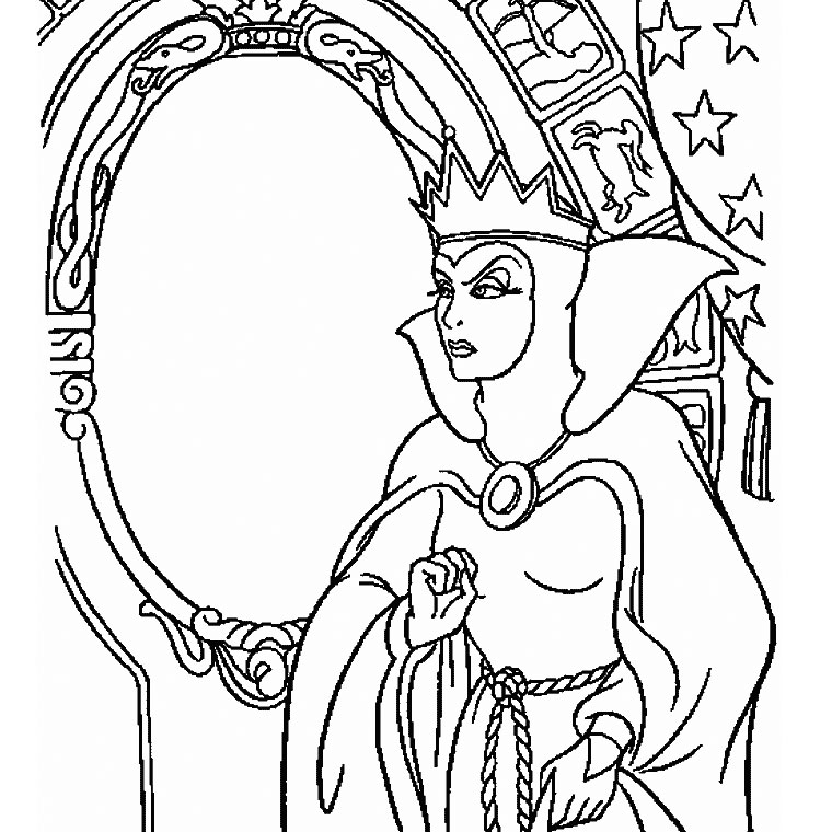 ぬりえページ: 白雪姫と七人のこびと (アニメ映画) #133939 - 無料の印刷可能なぬりえページ