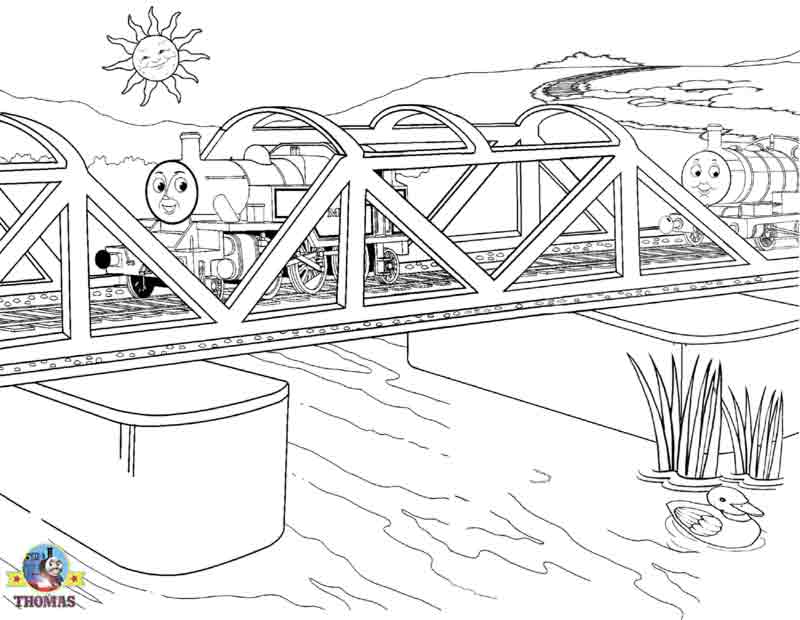 ぬりえページ: 橋 (建物と建築) #62854 - 無料の印刷可能なぬりえページ