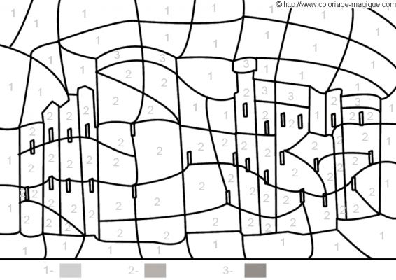 ぬりえページ: 城 (建物と建築) #62219 - 無料の印刷可能なぬりえページ