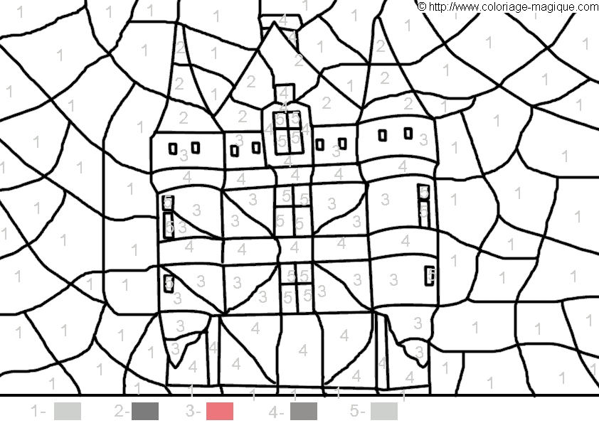 ぬりえページ: 城 (建物と建築) #62226 - 無料の印刷可能なぬりえページ