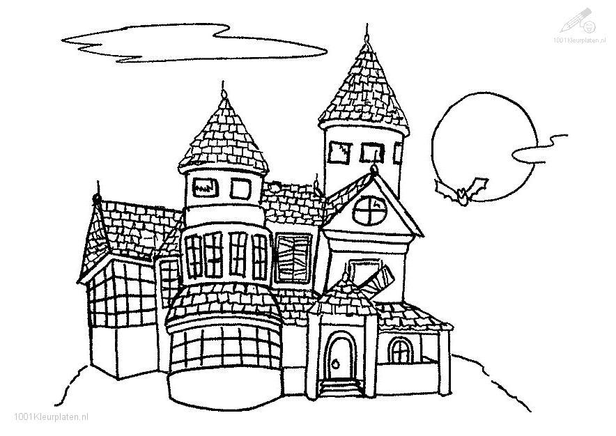 ぬりえページ: 城 (建物と建築) #62314 - 無料の印刷可能なぬりえページ