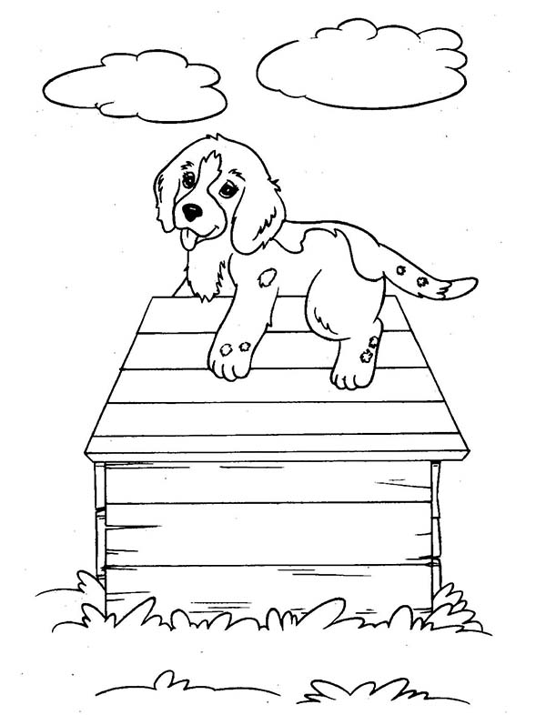 ぬりえページ: 犬小屋 (建物と建築) #62424 - 無料の印刷可能なぬりえページ