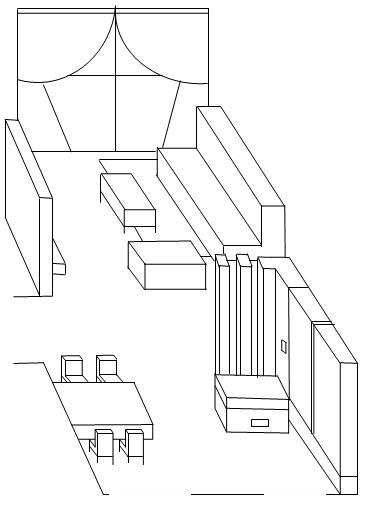 ぬりえページ: リビングルーム (建物と建築) #63032 - 無料の印刷可能なぬりえページ