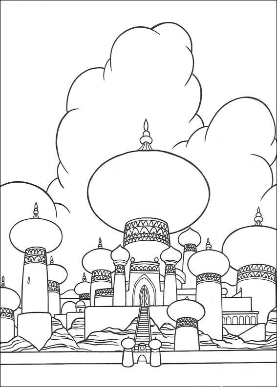 ぬりえページ: 宮殿 (建物と建築) #62492 - 無料の印刷可能なぬりえページ