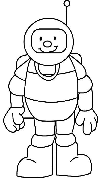 ぬりえページ: 宇宙飛行士 (キャリアと職業) #87594 - 無料の印刷可能なぬりえページ