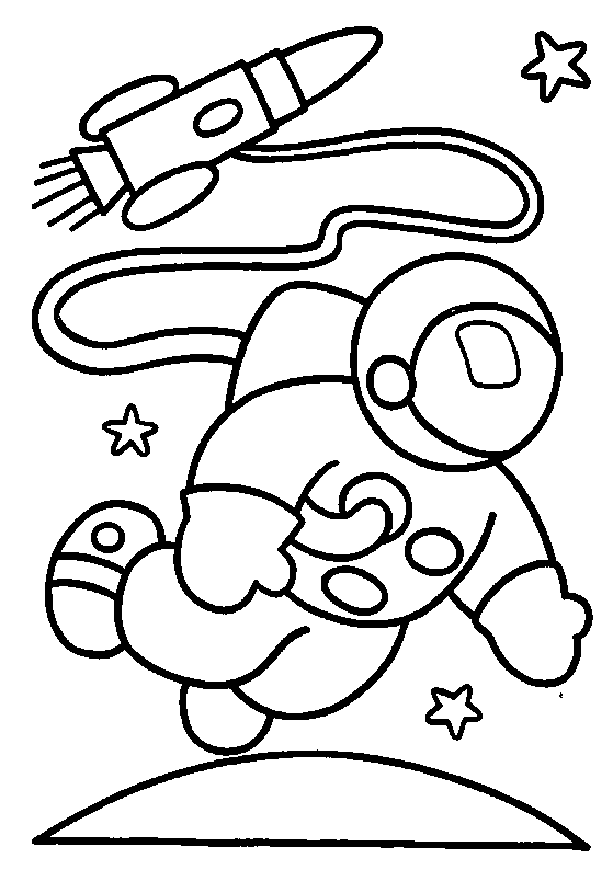 ぬりえページ: 宇宙飛行士 (キャリアと職業) #87597 - 無料の印刷可能なぬりえページ