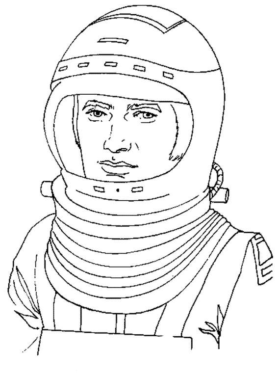 ぬりえページ: 宇宙飛行士 (キャリアと職業) #87604 - 無料の印刷可能なぬりえページ