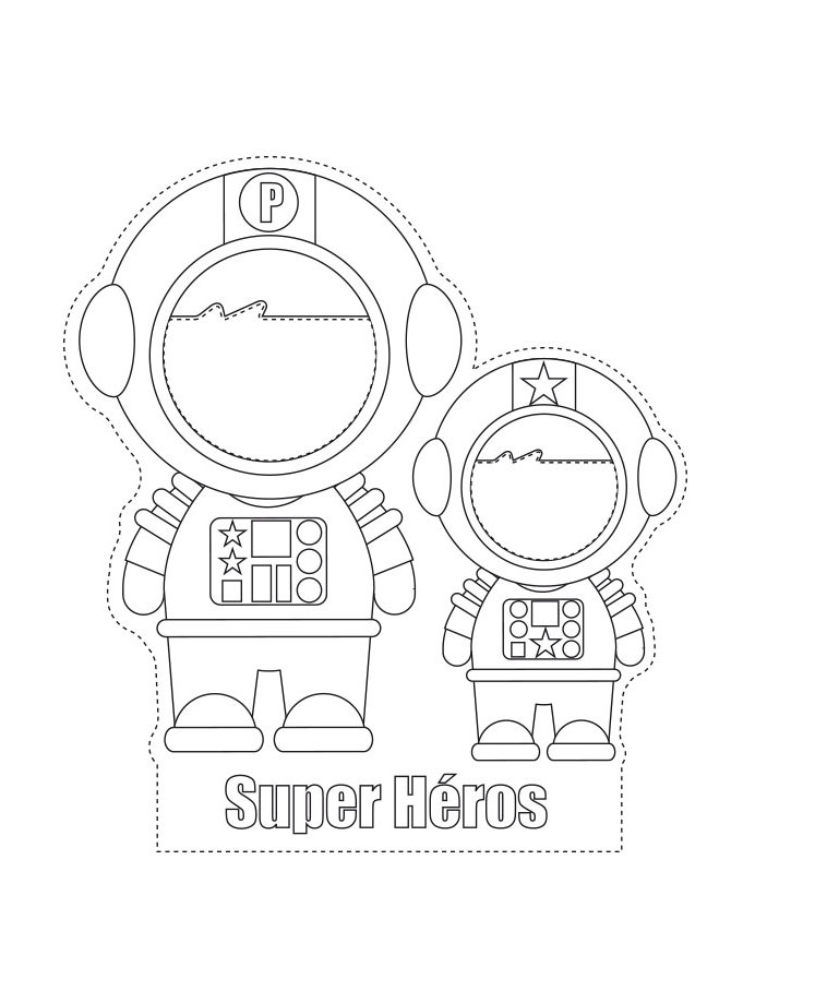 ぬりえページ: 宇宙飛行士 (キャリアと職業) #87647 - 無料の印刷可能なぬりえページ