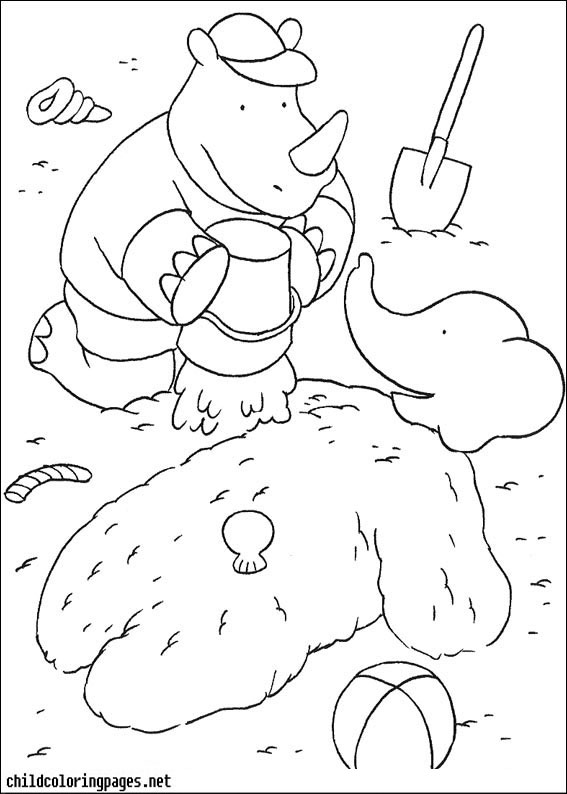 ぬりえページ: ババール (漫画) #28129 - 無料の印刷可能なぬりえページ