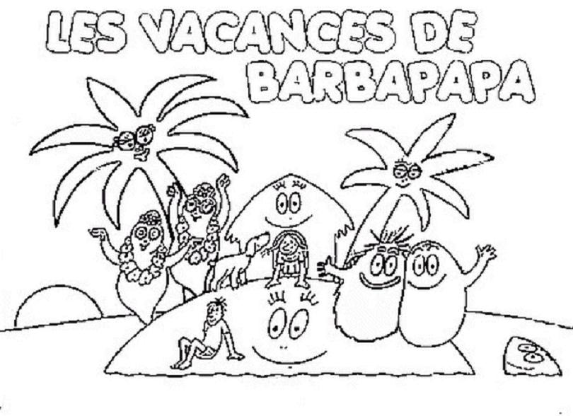 ぬりえページ: バーバパパ (漫画) #36460 - 無料の印刷可能なぬりえページ
