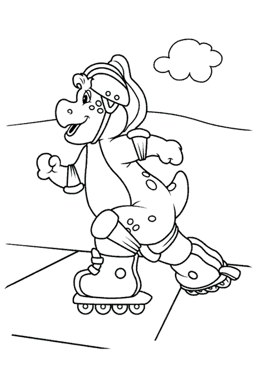 ぬりえページ: バーニーと仲間たち (漫画) #40975 - 無料の印刷可能なぬりえページ