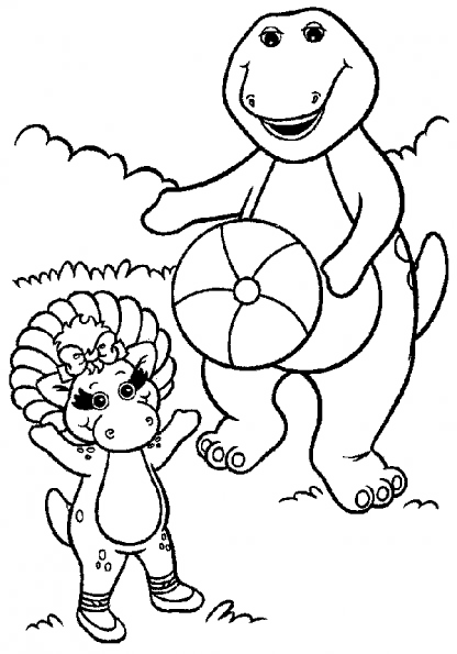 ぬりえページ: バーニーと仲間たち (漫画) #41006 - 無料の印刷可能なぬりえページ