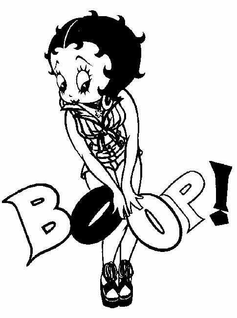ぬりえページ: ベティ・ブープ (漫画) #25945 - 無料の印刷可能なぬりえページ